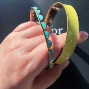 💰$5 WHEN BUNDLE💰 BLUE/YELLOW BANGLE